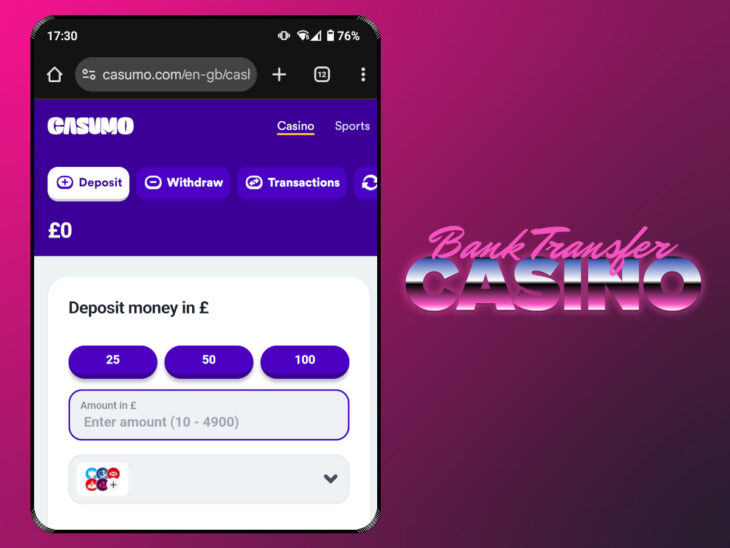 Popular instant banking casino - Casumo